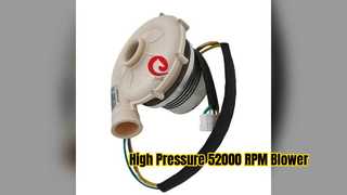 Ventilateur sans balais haute pression 220VAC pour l'échantillonnage de l'air
