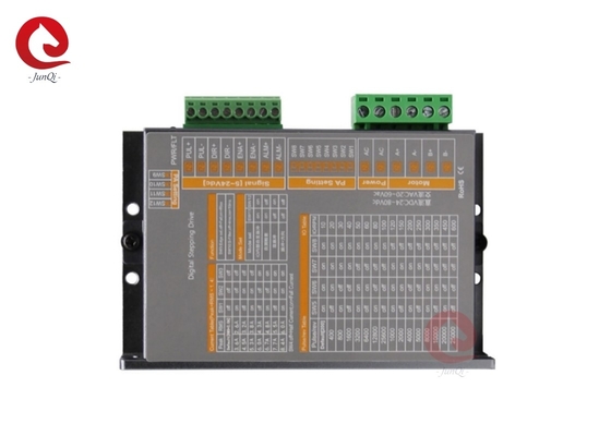 Junqi 24V~80VDC courant2.0A~8.4A plongée numérique pour 4,6Moteur pas à pas à deux phases à huit fils