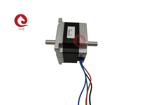 Moteur pas à pas à double arbre Junqi Nema23 57HS4120B4/B4D8 couple de dégagement 0,55 N.m/0,7 N.m
