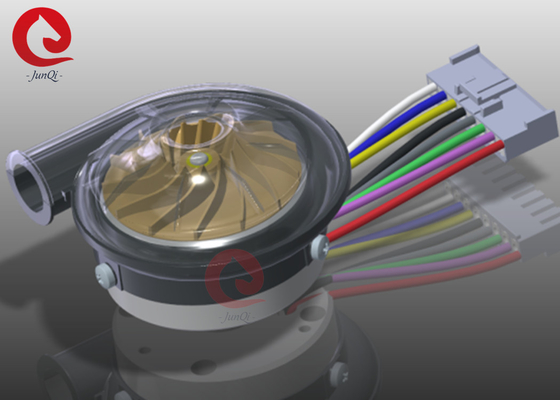 24VDC 37000 tours par minute Haute vitesse 21m3/h Flux d'air souffleur à courant continu sans balai OWB7040AL-24V Pour BIPAP
