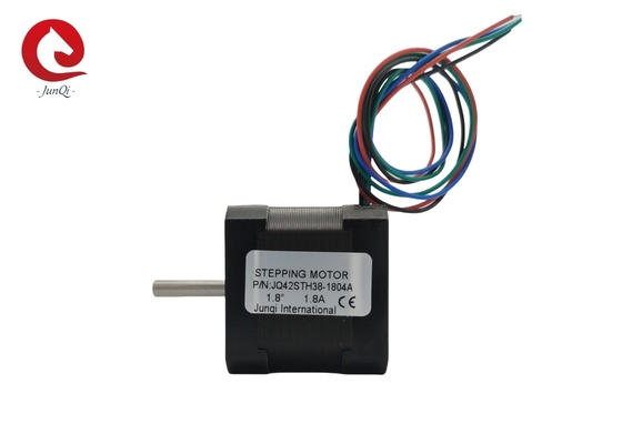 JQ42STH38-1804A Moteur pas à pas Nema17 à 4 plombs 38 mm Longueur 1.8A 0.4Nm Pour laser CNC et imprimante 3D