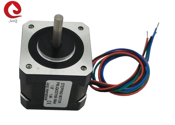 JQ42STH38-1804A Moteur pas à pas Nema17 à 4 plombs 38 mm Longueur 1.8A 0.4Nm Pour laser CNC et imprimante 3D