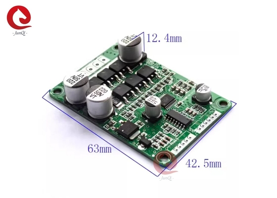 Voltage de fonctionnement à large portée 7~48VDC Max 10A Plaque d'entraînement en courant continu sans balai JYQD_V7.3B Pour moteur BLDC à trois phases avec capteurs Hall