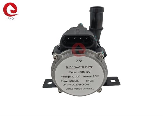 JUNQI basse tension 12VDC 80W pompe de refroidissement de bus électrique pompe électronique d'eau circulante pour véhicules à énergie nouvelle