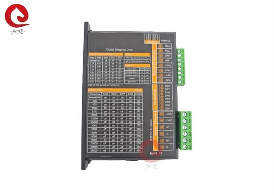 Pilote de moteur pas à pas JQ6A 2 phases 24-80VDC 1-6A Contrôleur de moteur pas à pas pour Nema17 Nema 23 Nema34