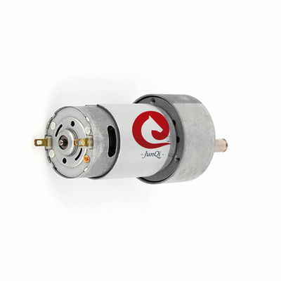 Moteur de boîte de vitesse de C.C de couple élevé de JQM-37RS 395 37mm12V 24V petit pour la machine de soudage électrique
