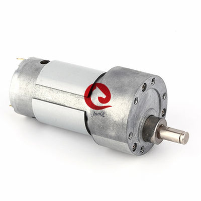 Moteur de boîte de vitesse de C.C de couple élevé de JQM-37RS 395 37mm12V 24V petit pour la machine de soudage électrique