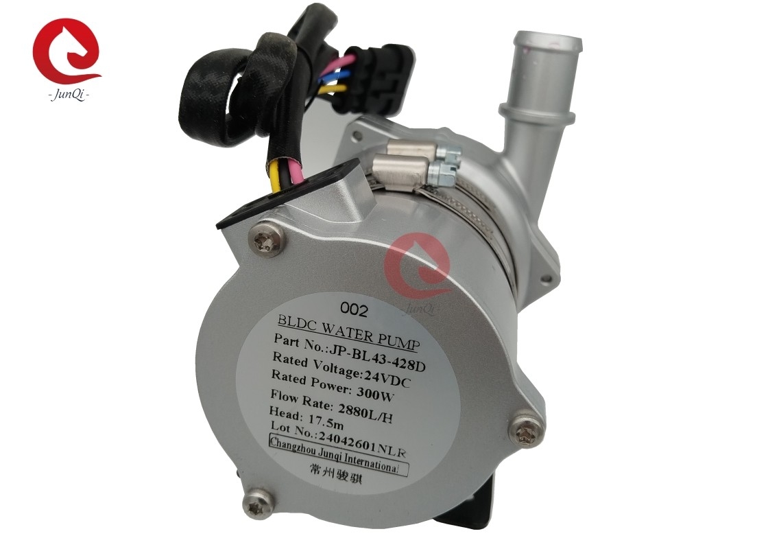 Junqi 24V 300W pompe à eau haute 17,5m, avec contrôle PWM et rétroaction de défaut