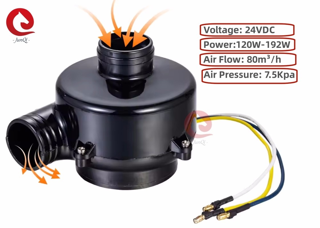 Ventilateur centrifugeur à rétroaction de 24 V 23000 tr/min. Haute efficacité 80 m3/h