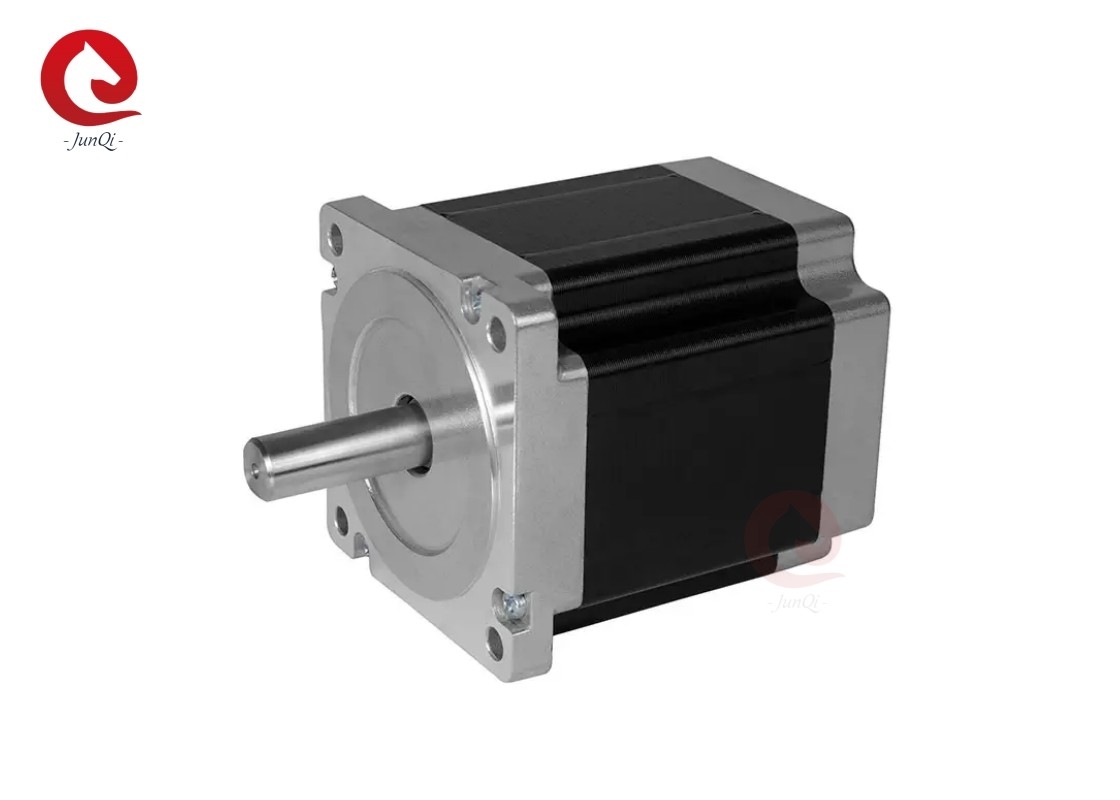 Nema34 2phase 1,8 degré 4.5N.M 80mm longueur moteur hybride pas à pas 6A 8 fils pour l'automatisation industrielle