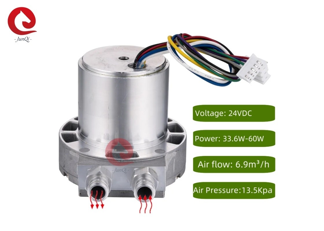 OWB9070-24V souffleur d'air à turbine à anneau haute pression 24v souffleurs de canal latéral pour le secteur médical