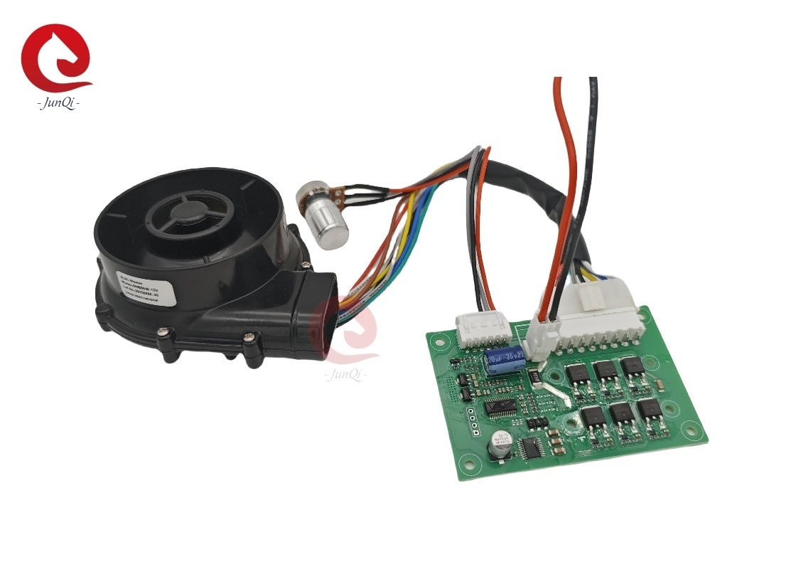 JUNQI Petite taille sans bruit et sans pinceau souffleur en courant continu OWB8040-12V utilisé dans les semisseurs/pistolets à chaleur