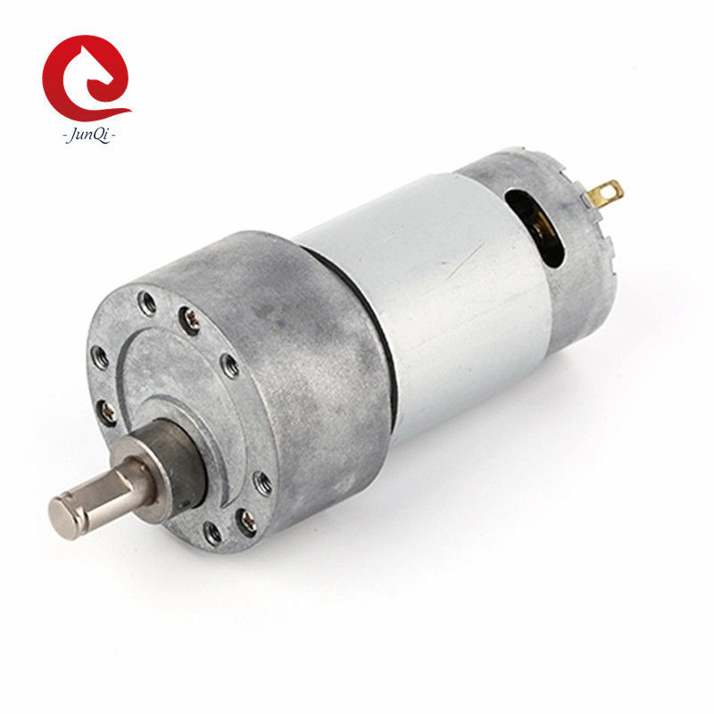 Moteur de boîte de vitesse de C.C de couple élevé de JQM-37RS 395 37mm12V 24V petit pour la machine de soudage électrique